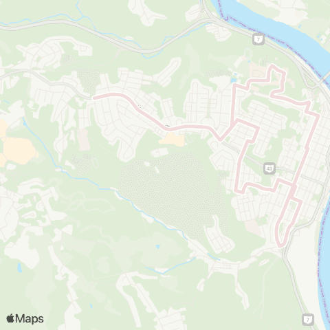 SVRTA First Fridays Shuttle map