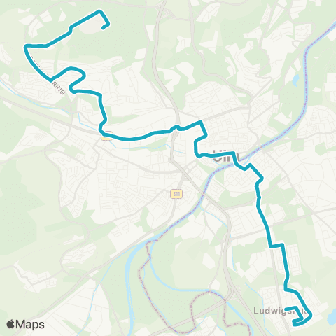 SWU Ludwigsfeld / Wiley - Wissenschaftsstadt map