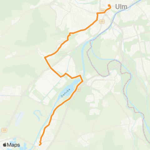SWU ZOB - Donaustetten map
