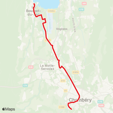 Synchro Plage / Technolac > Université de Jacob map