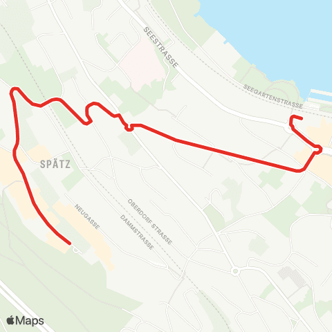 SZU - Sihltal Zürich Uetliberg Bahn Horgen, Bahnhof - Horgen, Panorama map