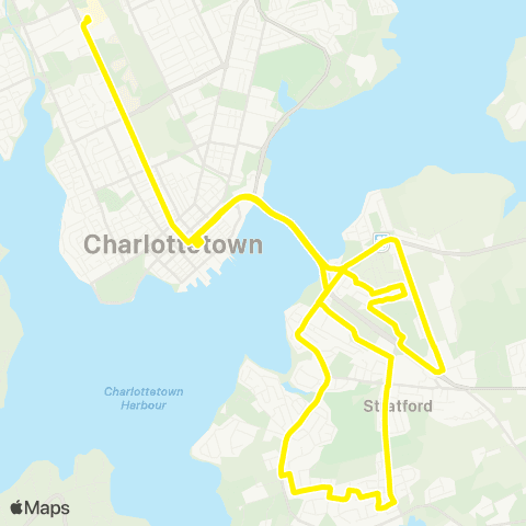 T3 Transit Stratford Kinlock map