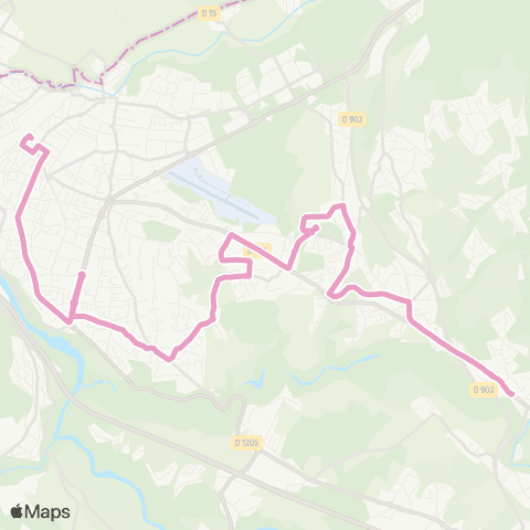 TAC Annemasse Gare - Collège Paul Emile Victor / Bonne Ctre map