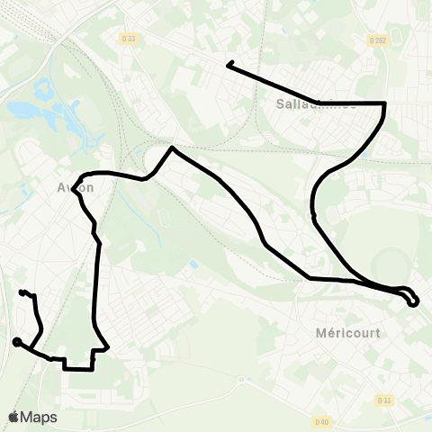 Tadao Scolaires  map