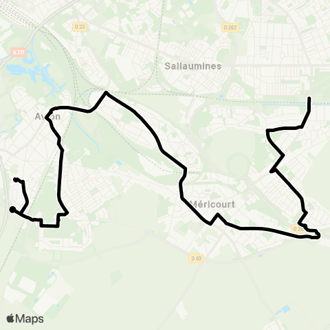 Tadao Scolaires  map