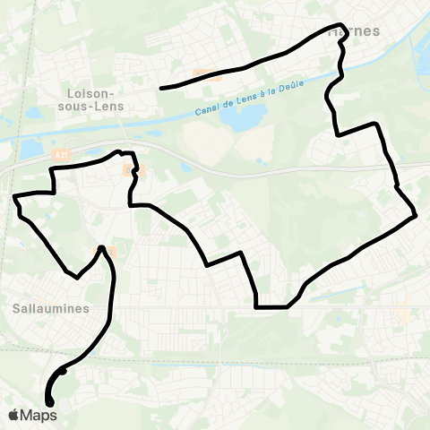 Tadao Scolaires  map