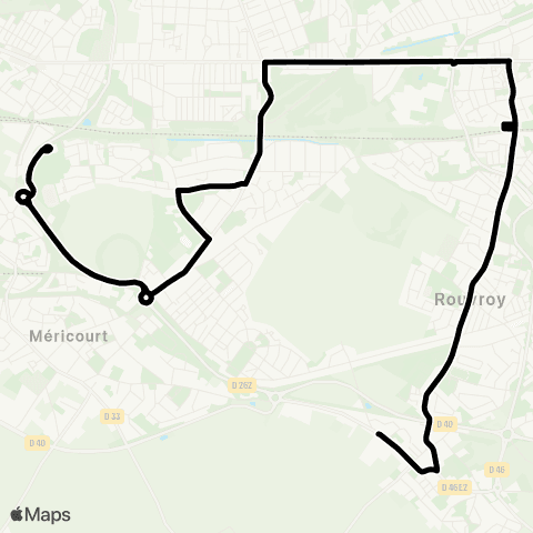 Tadao Scolaires  map