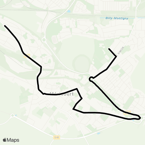 Tadao Scolaires  map