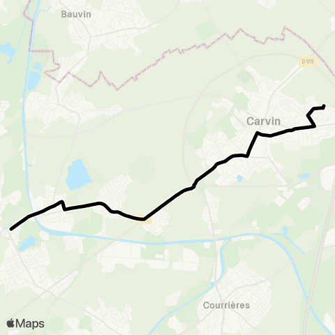 Tadao Scolaires  map