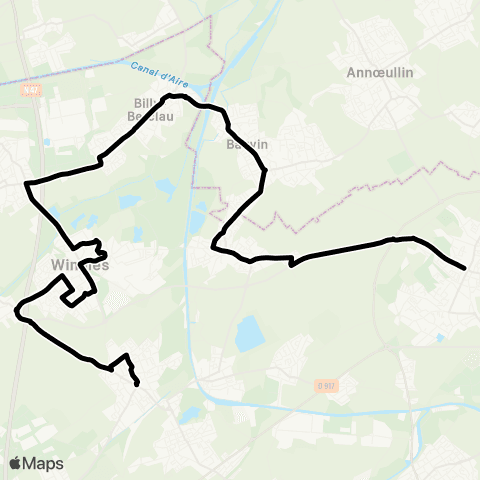 Tadao Scolaires  map