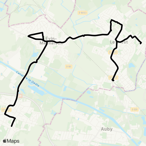 Tadao Scolaires  map