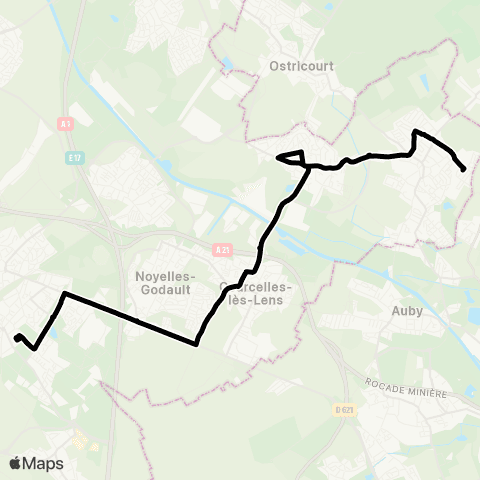Tadao Scolaires  map