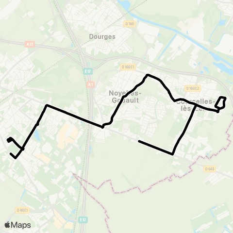 Tadao Scolaires  map