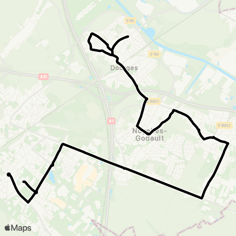 Tadao Scolaires  map