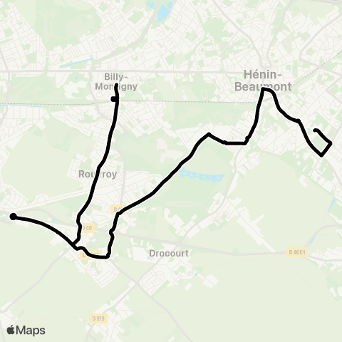 Tadao Scolaires  map