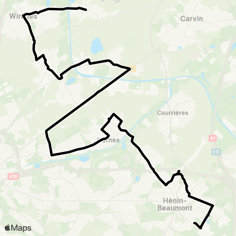 Tadao Scolaires  map