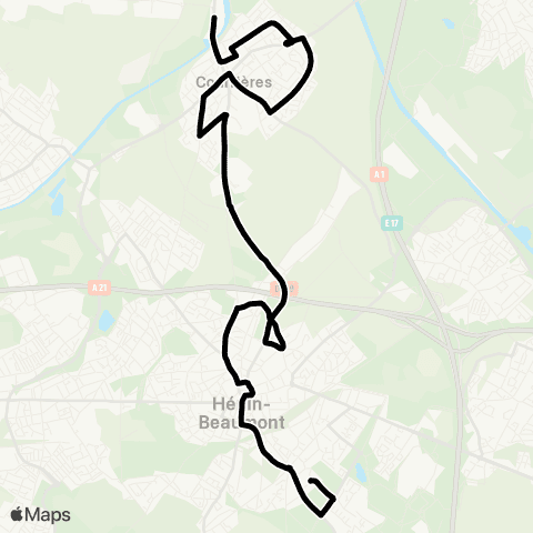 Tadao Scolaires  map