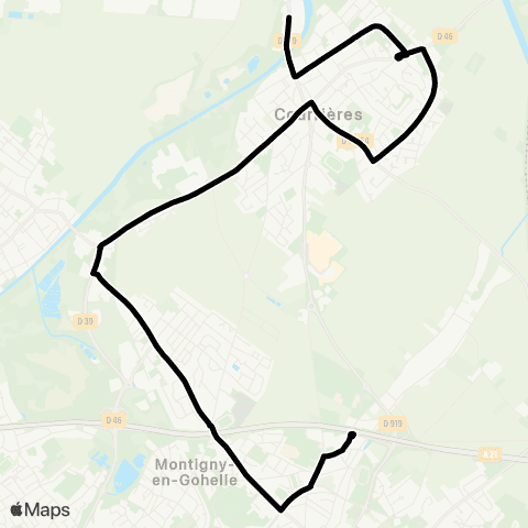 Tadao Scolaires  map