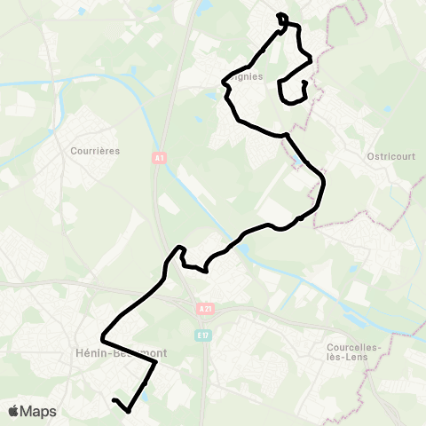 Tadao Scolaires  map