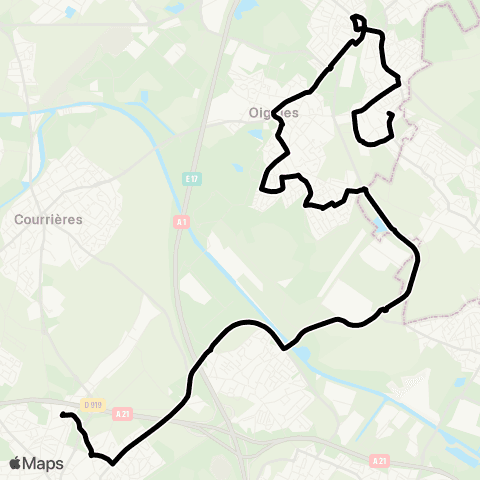 Tadao Scolaires  map