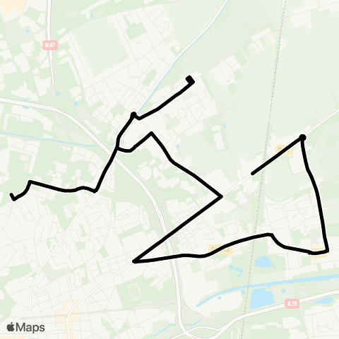 Tadao Scolaires  map