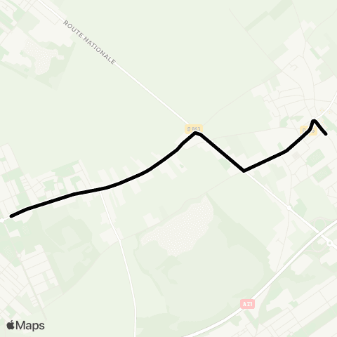 Tadao Scolaires  map