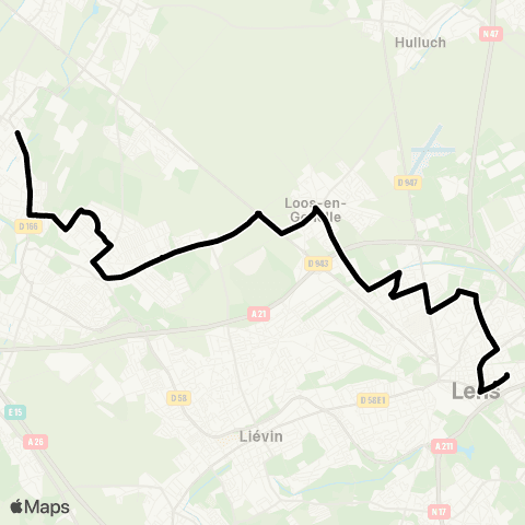 Tadao Scolaires  map