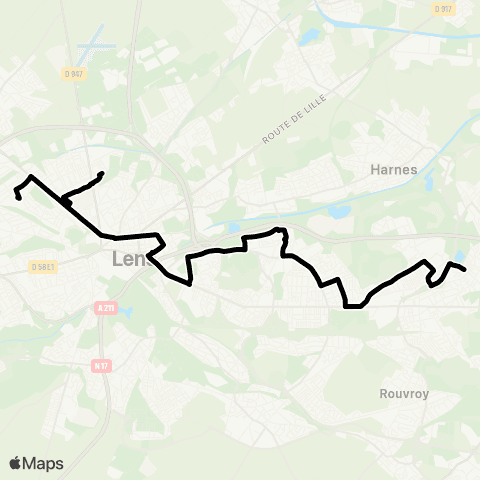 Tadao Scolaires  map