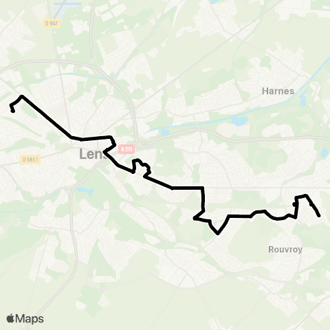 Tadao Scolaires  map