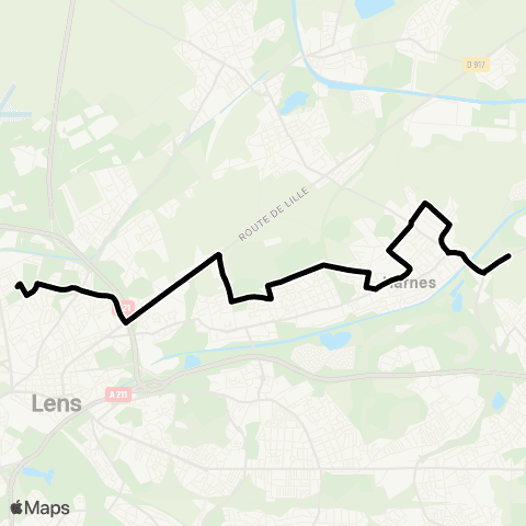Tadao Scolaires  map