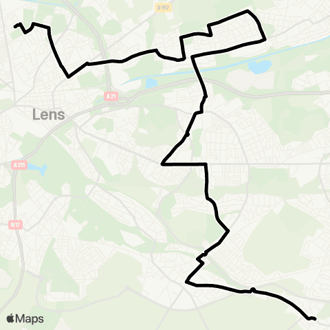 Tadao Scolaires  map