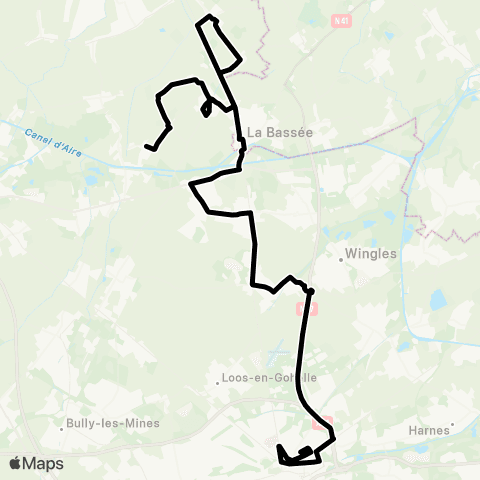 Tadao Scolaires  map