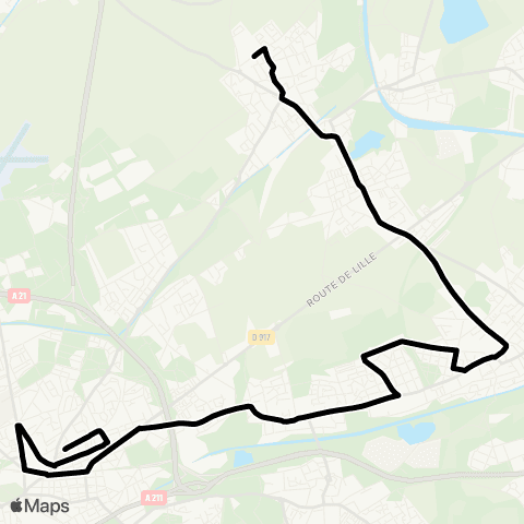 Tadao Scolaires  map