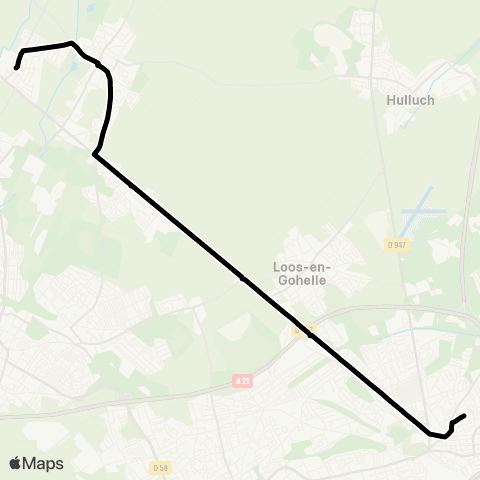 Tadao Scolaires  map