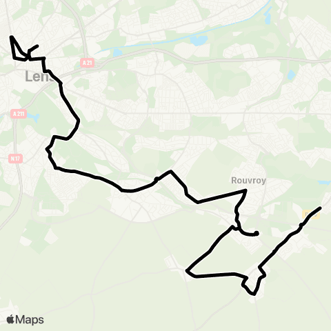 Tadao Scolaires  map
