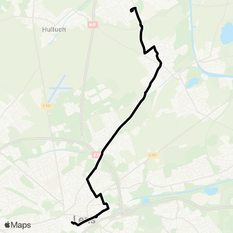 Tadao Scolaires  map