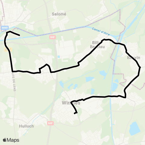 Tadao Scolaires  map