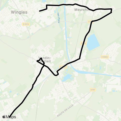 Tadao Scolaires  map