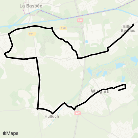 Tadao Scolaires  map