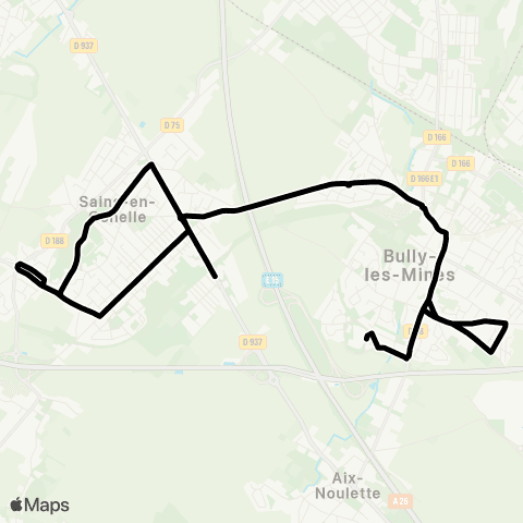 Tadao Scolaires  map