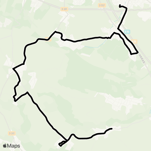 Tadao Scolaires  map