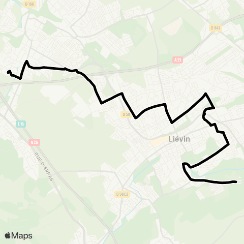 Tadao Scolaires  map