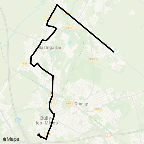 Tadao Scolaires  map