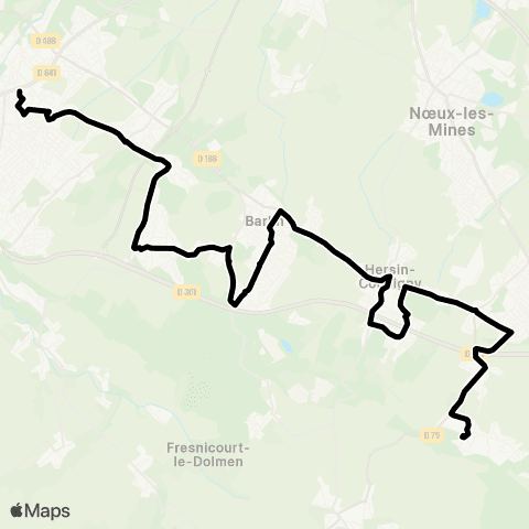 Tadao Scolaires  map