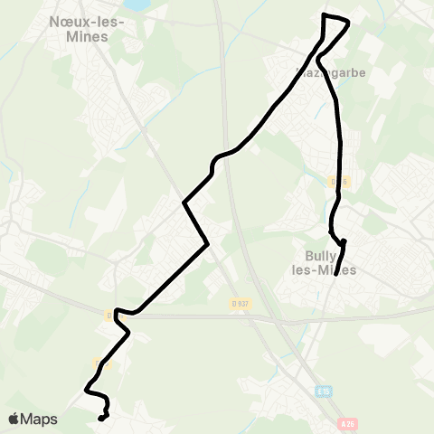 Tadao Scolaires  map