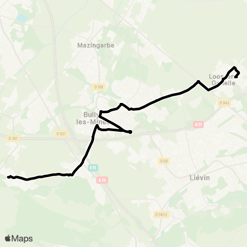 Tadao Scolaires  map