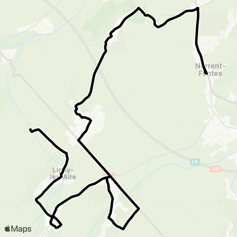 Tadao Scolaires  map