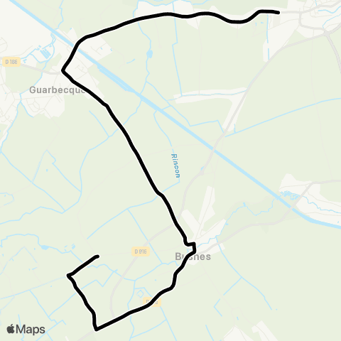 Tadao Scolaires  map