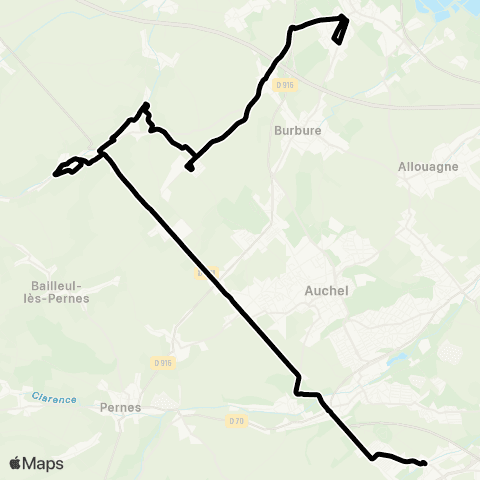 Tadao Scolaires  map
