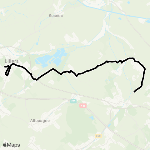 Tadao Scolaires  map